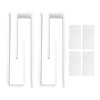Wall Mounted Acrylic Hat Hook Easy Installation Sturdy Multifunction Self