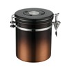 Home Bay Coffee Canister 1.5L Airtight Coffee Container with Date