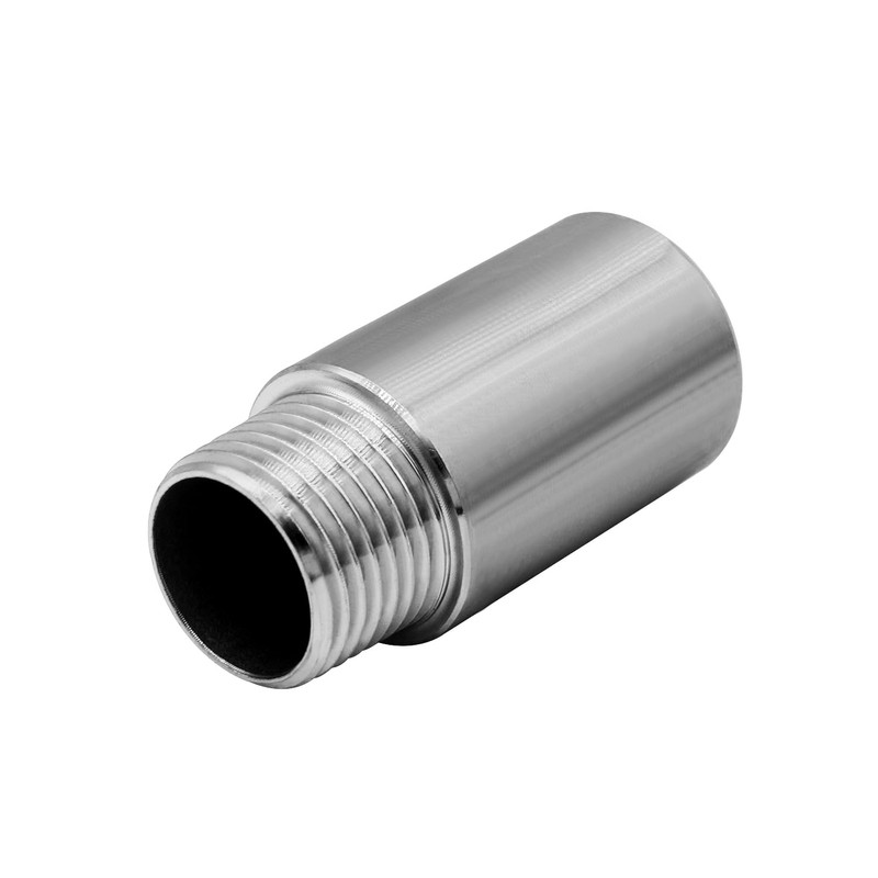 Fitvell Stainless Steel Pipe Fitting 1/2" NPT Male x 1/2"
