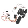 Electric Bass Pickup Excellent Audio Output Preamp Wiring Circuit Guitar