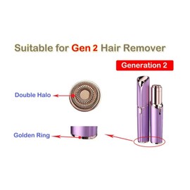 Replacement Heads for Finishing Touch Flawless Generation 2 Facial Hair Remover, 2 Count