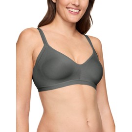 Warner's Women's Blissful Benefits Underarm-Smoothing with Seamless Stretch Wireless Lightly Lined Comfort Bra RM3911W, Stone