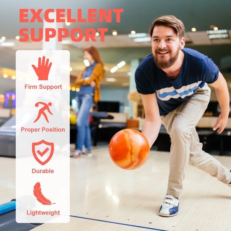 FURBBION Bowling Gloves, Bowling Wrist Splint, Bowling Wrist Support, Bowling