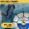 4.5" Segmented Diamond Saw Blade for Concrete, Brick, Block and