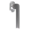 Gedotec Window handle right satin chrome | Tilt grid olive