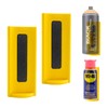 2 Pcs Magnetic Aerosol Spray Can Holder,Strong Magnets Hold Can,Spray