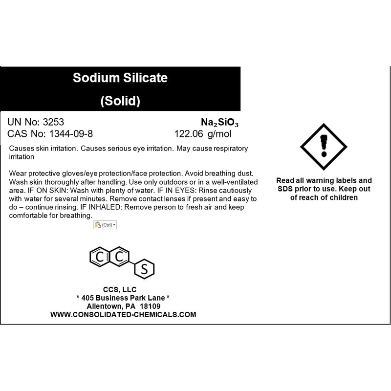 Sodium Silicate Solid | High Purity Glassy Chunks for Industrial,