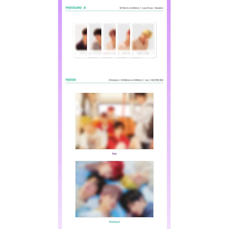 TXT THE DREAM CHAPTER:ETERNITY Album 2 Ver SET+2Photo Book+2Sticker+6Card SEALED+TRACKING