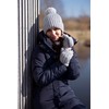 HEAT HOLDERS Ladies 2.3 tog Thermal knitted FINGERLESS Mitten Cap