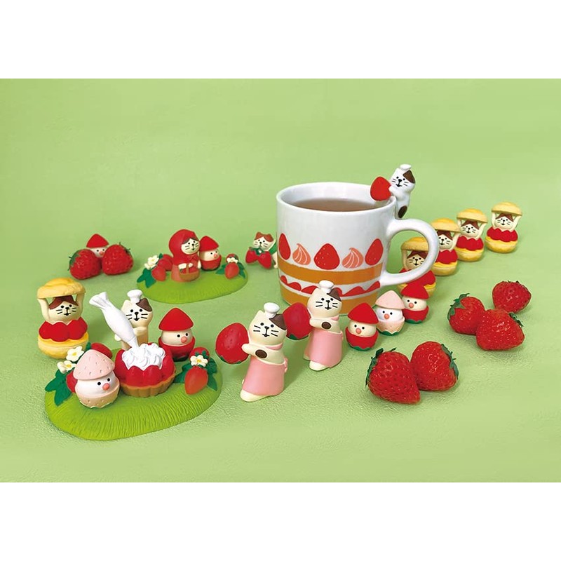 Deco Corporation ZCB-62723 Strawberry Carrying Cat