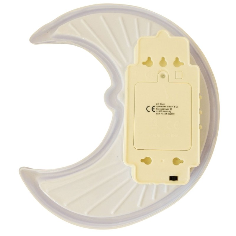Bieco 04052657 Musical Nightlight Moon – 33 x 22 x