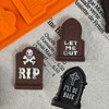 Molde de piedra sepulcral de Halloween