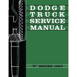 1960 Dodge Truck P Series Shop Manual