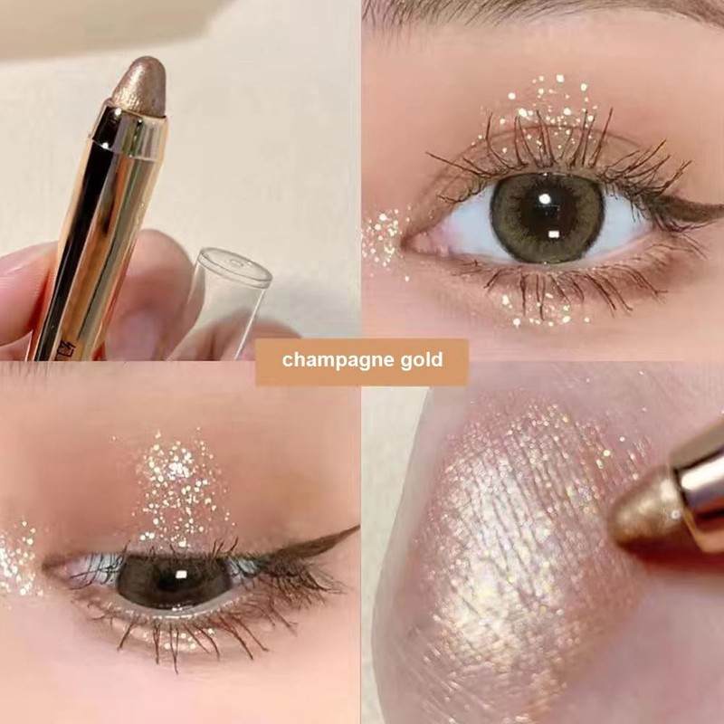 XFSRG Lidschatten Stift Doppelseitiger Lidschatten Stick Eyeshadow Stick Heller Lidschattenstift