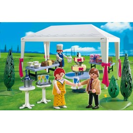 Playmobil - 4308 Wedding Guests in Party Tent