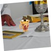 KICHOUSE Medieval Decor Goblet Sturdy Brass Cups Set Perfect for