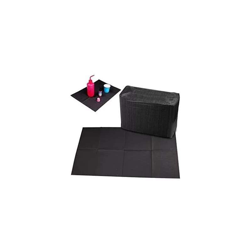 Borgatta Campo Trabajo Para Tatuador 45x35cm Desechables Negros 200pz