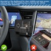 Faguan In-car key organizer and key card holder, mounted on
