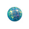 Clown Antics Face Paint Gems - Blue Fish Scale Shine