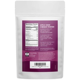 Judee's Apple Cider Vinegar Powder 12 oz - Gluten-Free and Nut-Free - Keto-Friendly and Great for Baking and Cooking - Add to Marinades, Glazes, Dry Rubs, and More