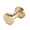 50Pcs Decorative Rivets 50Pcs Slot Flat Head Screws Brass Screw