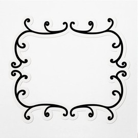 Decal Stickers of Border Premium Indoor (No Waterproof) Vinyl Decal Stickers for Laptop Phone Accessory Helmet Car Window Mug Tuber Cup Door Wall Decoration ANDVER3d5058aBL