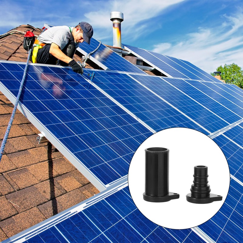 lasuroa 10 Pairs of Solar Panel Connection Caps, Dust and