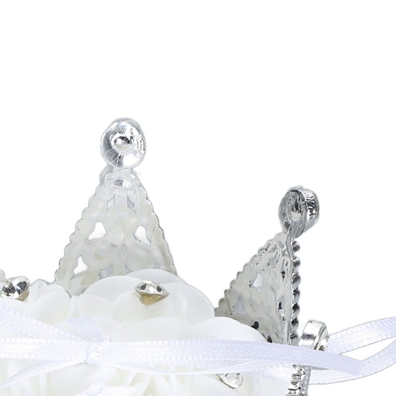 Crown Ring Box Luxurious Romantic Engagement Ring Box Portable Compact