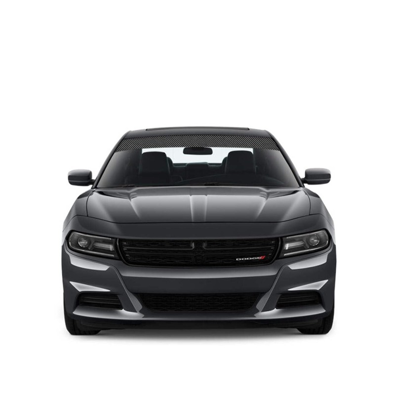 Sun Visor Windshield Light Blocker Strip Vinyl Wrap Fits All