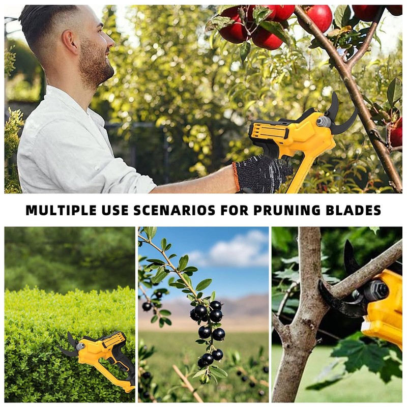 Muscovite 2pcs N920015 & 1pcs Na044629 Cordless Pruning Shears Replacement
