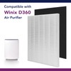 D360 True HEPA Replacement Filter D3: Compatible with Winix D360