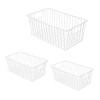 16inch Upright Freezer Organizer Baskets for 13-14,16-21 cu.ft Standup Freezer,