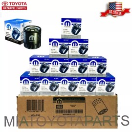 Mopar Set Of 12 OEM Mopar Engine Oil Filter MO-899 Dodge Ram Jeep Premium Oil Change