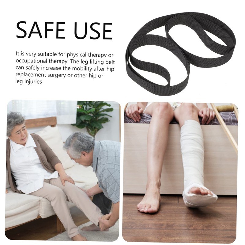 FOMIYES 5sets Wear-resist Leg Lifter Strap for Fitness Gym Elderly