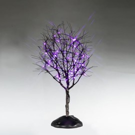 LEMAX - Dry Tree with Purple Lights
