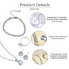 Auriselle Women's Jewellery Set Rhinestone Earrings Necklace Bracelet Ring Classic