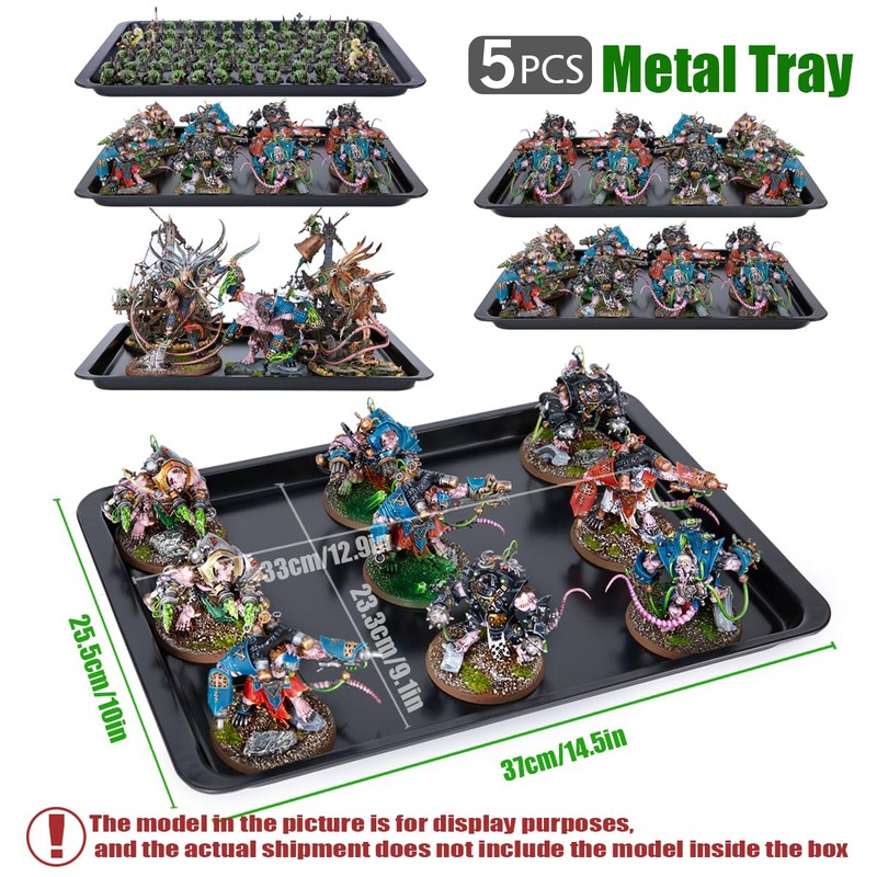 Kreapa Miniature Storage Case, Minatures Transport Case, Stackable Miniature Carrying