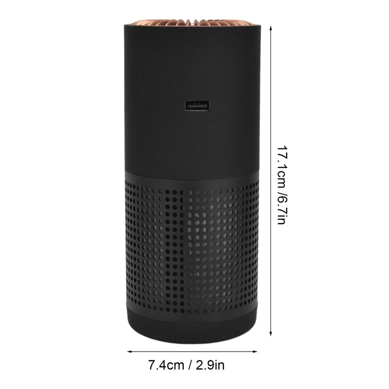 USB Air Purifier Mini Desktop Negative Ion Odor Removal Purifier