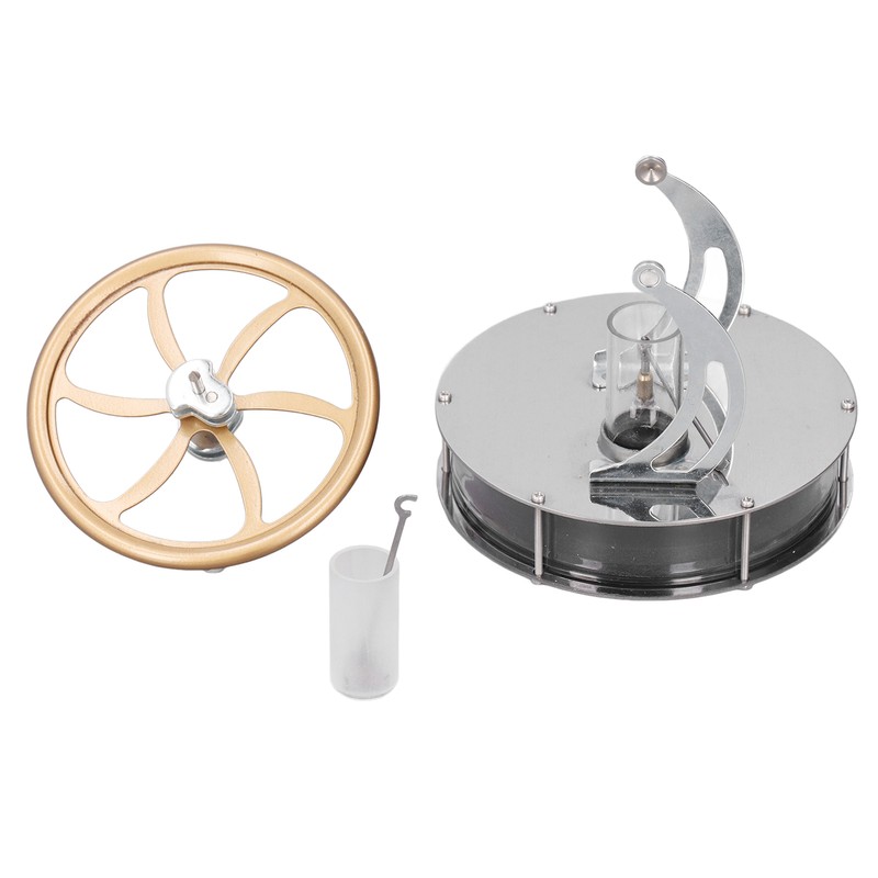Low Temperature Stirling Engine Model DIY Interesting Stainless Steel Zinc