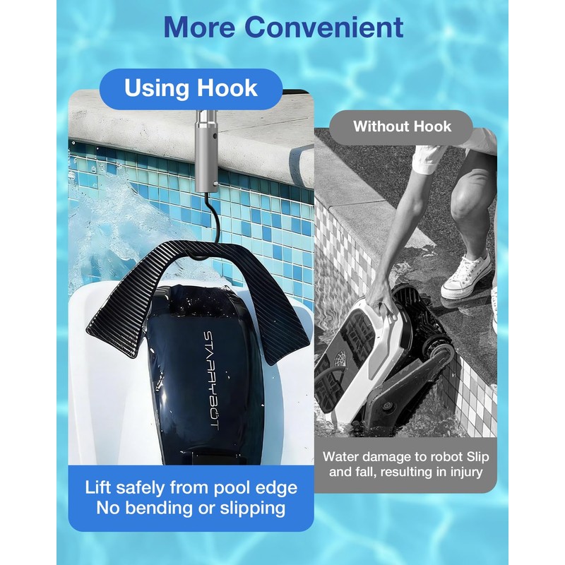 Hook for All Robotic Pool Cleaner, Stainless Steel Hook for