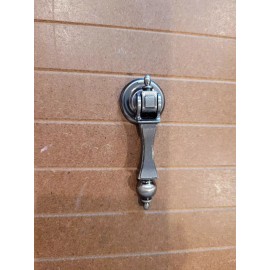 Ajax vintage pendant pull for cabinets drawers in antique pewter finish--AJAX 853