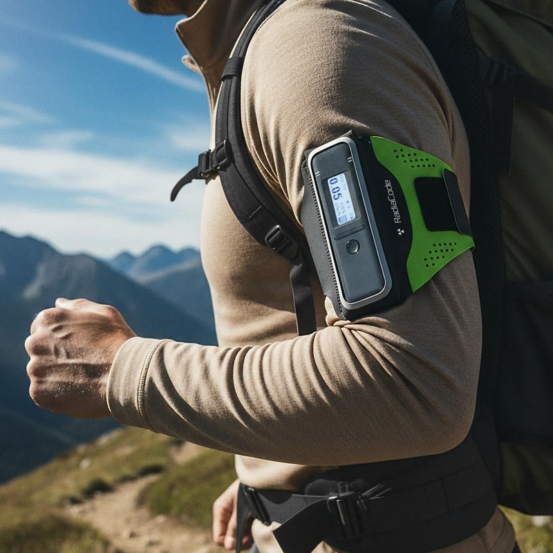 Running Case for Radiacode 102 103 Waterproof Armband Legband with