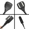 Speaker Microphone Mic Compatible with Two Way Radio HT750 HT1250