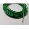 REPUBLIC 14 AWG GREEN W/YELLOW THHN  THWN STRANDED COPPER WIRE 25 FEET GROUND