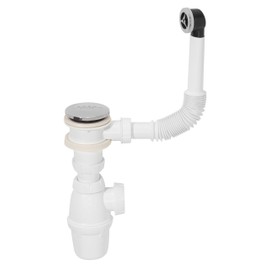 WIRQUIN Ensemble fermeture Quick-Clac - Trop-plein extérieur - Lavabo