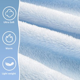 ENZOLVE Travel Blanket, Ultra-Soft, Warm & Lightweight Travel Blanket Airplane with Bag, 65x40 in, Airplane Travel Essentials for Women, Men & Kids, Included Eye Mask, Luggage Sleeve & Backpack Clip