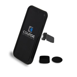 Course Motorsports Direct Fit Phone Mount - Honda Civic (2016-2021) Cradle Head - Charging Auto Closing (Tan) Right