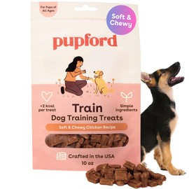 Pupford Soft & Chewy Training Treats for Dogs & Puppies (Chicken, 10 oz)