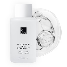 LAYERLAB LAYERLAB Hyaluronic Acid Serum for Face, Layerlab 2% Hyaluronic Acid PDRN Multi-Peptide Glow Firming Hydrating Face Serum for Dry Dull Skin Korean Skin Care, 2% Hyaluronic First Essence 3.38 fl. oz.