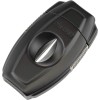 Xikar VX2 V-Cut Cigar Cutter, Spring-Loaded, Black, Lifetime Warranty